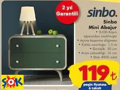 SİNBO MİNİ ABAJUR SİNBO MİNİ ABAJUR